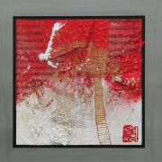 K10124, 40 x 40 cm, lijst 60 x 60 cm